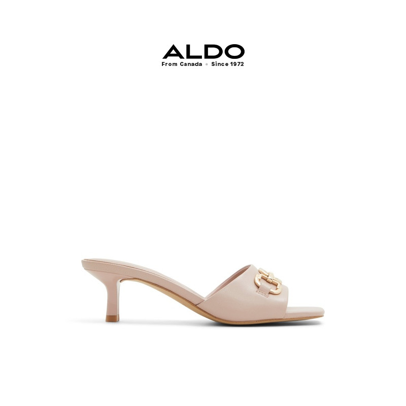 ALDO简约细高跟女士凉拖鞋羊皮鞋