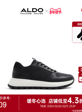 ALDO男士休闲运动鞋简约时尚潮流质感百搭柔软透气舒适BSSF24A82