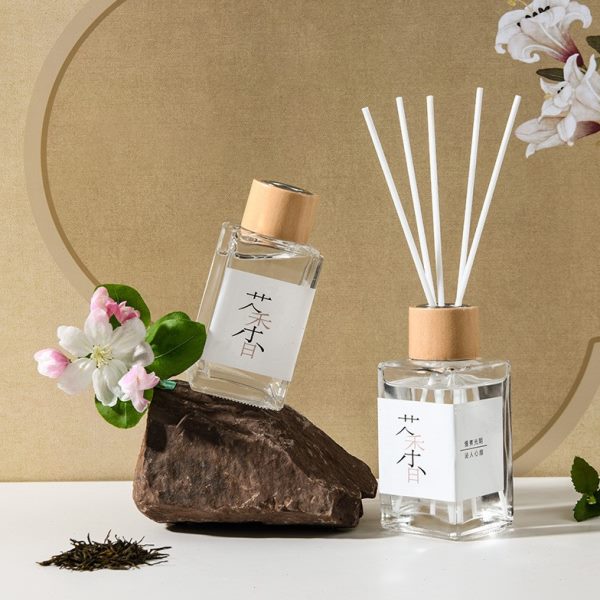 买一送一白茶无火熏香全季酒店同款喜茶香薰家里专用茉莉花茶香氛