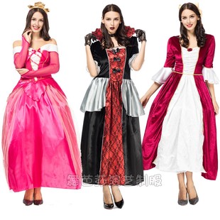 速发灰服娘话剧演出姑装继母服国王角色迪演服童话主题服装扮斯尼