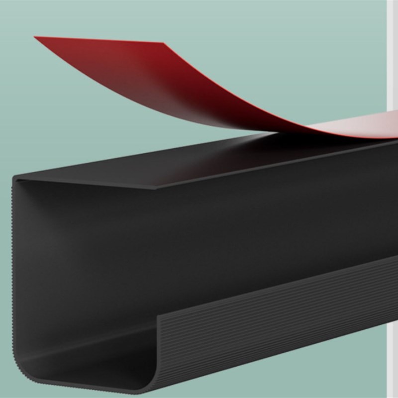 速发桌下理线排电线收纳槽电脑桌底插架固定束线理理免打孔整线盒