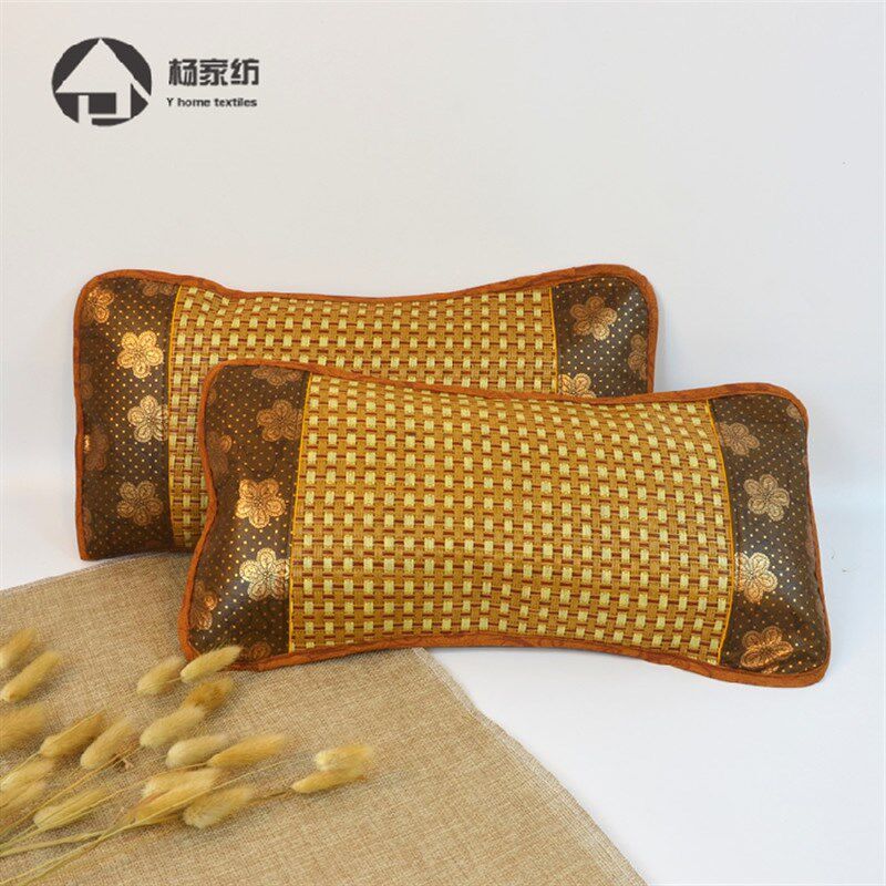 速发夏天0童枕头--儿6岁宝宝2-8岁夏季凉枕幼儿园用凉席枕头茶叶