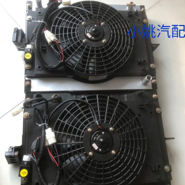 五征三轮车原厂配件,五征三轮车电子散热器水箱电子散热器水箱
