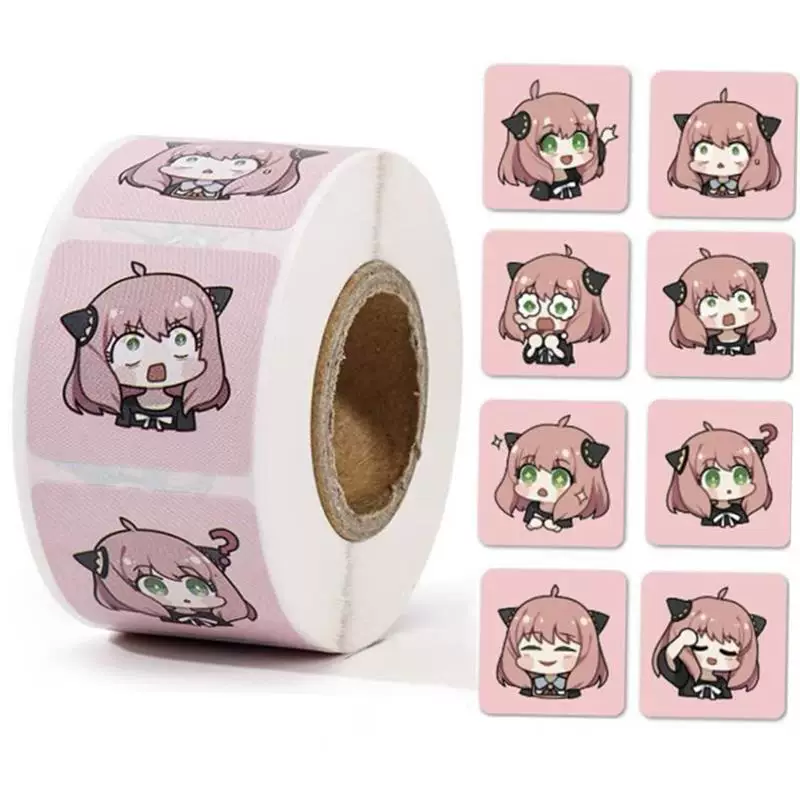 Наклейки Sanrio рулон Kuromi Cinnamoroll наклейки мальчик девочка
