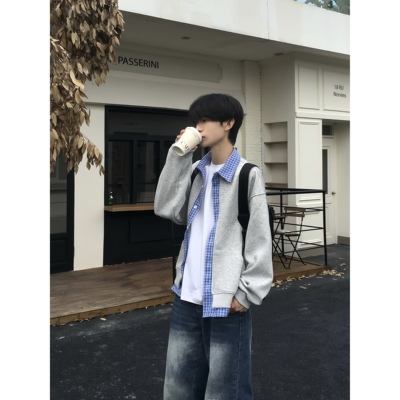 TENEMPTYcleanfit翻领夹克外套