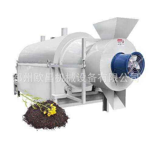 石英砂锯末多功能滚筒烘干机豆渣风干酒糟矿粉污泥矿渣