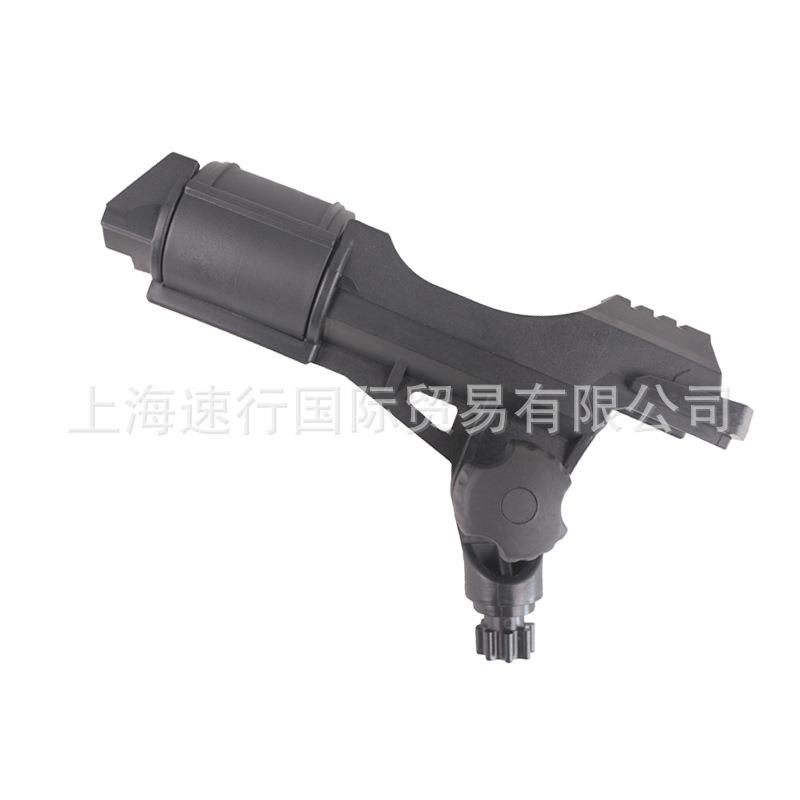 充气船皮划艇可调节方向鱼竿固定座鱼竿座鱼竿插座支架支撑座