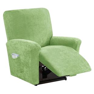 雪尼尔躺椅套头等舱芝华仕沙发套功能位芝华士保护套罩