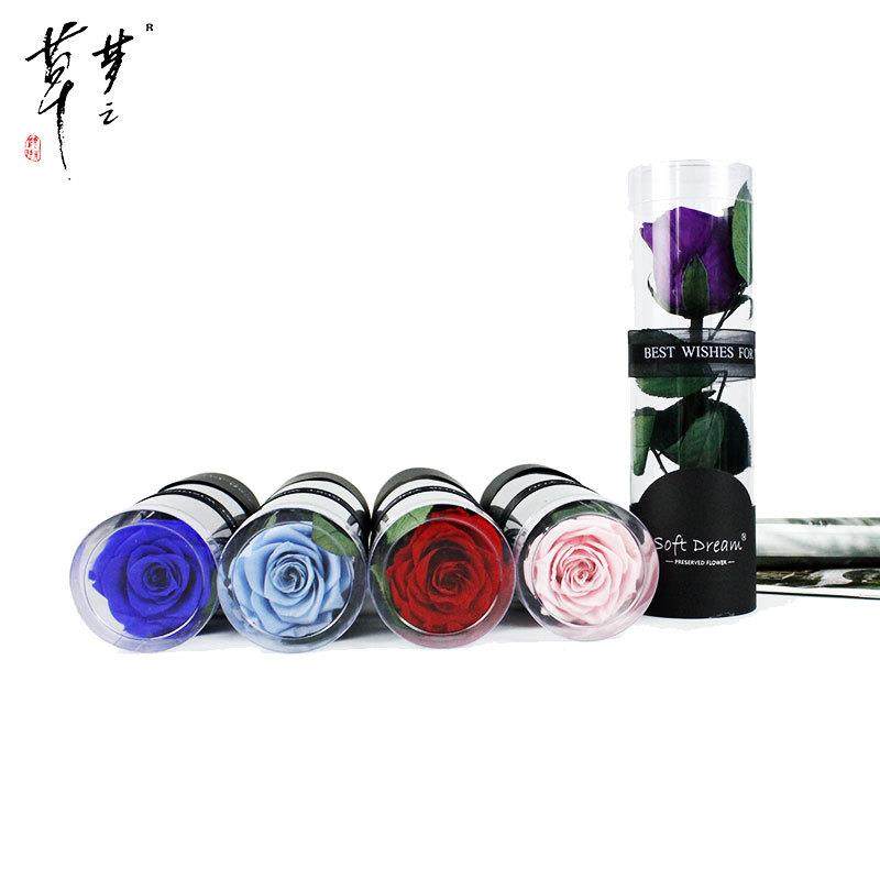 厂家创意款永生花单支玫瑰礼盒玫瑰花情人节母亲节礼物,家居饰品,餐桌花艺,淘宝优惠券,粉丝福利购,淘宝优惠卷