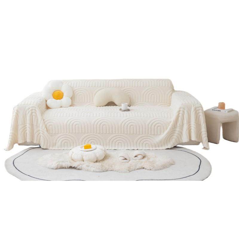 防猫抓毛绒沙发巾全包2023新款冬季加厚沙发套罩简约现代沙发盖布,居家布艺,沙发套,淘宝优惠券,粉丝福利购,淘宝优惠卷