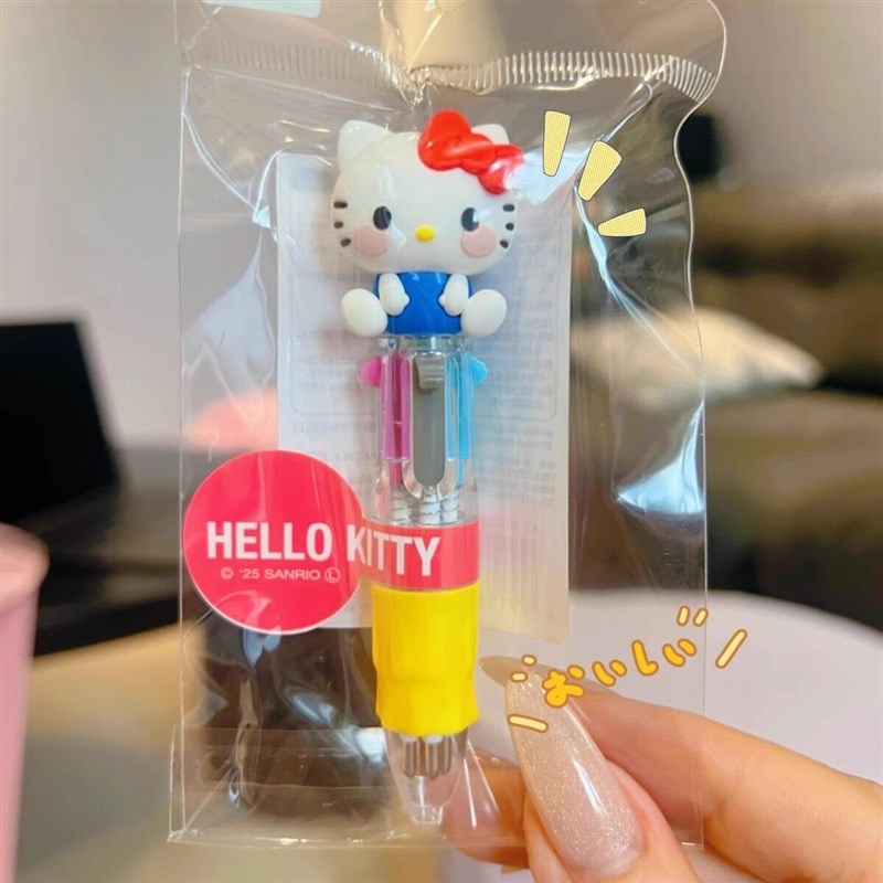 速发Heloy鸥y蒂立体玩偶四色圆珠笔