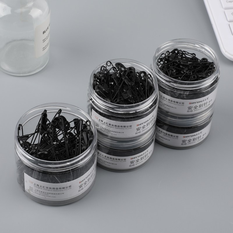 速发筒装金色别针婚礼喜庆服装店锁针吊牌黑色挂针银色固定衣服扣
