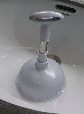 速发J6DA厨房卫生水洗手脸盆下水家水槽池管道疏通器小皮搋子间拔