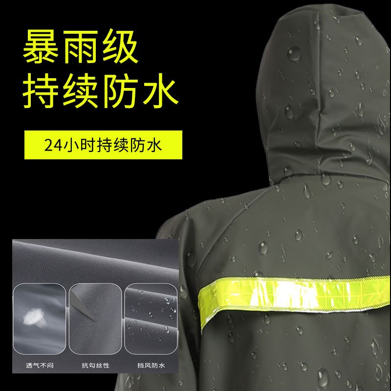 速发厂家直销雨衣式裤套装分体卖雨男骑行外雨摩托电动瓶车雨衣