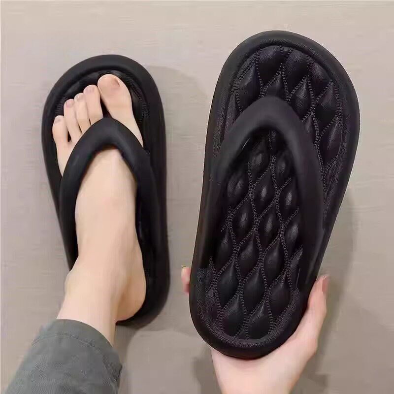 速发踩屎感人字拖男潮夏季外穿高级感防滑户外沙滩夹脚凉拖鞋男夏