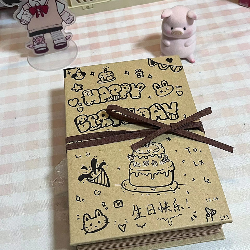速发手风琴节叠式相册 毕工立体照片书创意情侣手业生日情人折礼