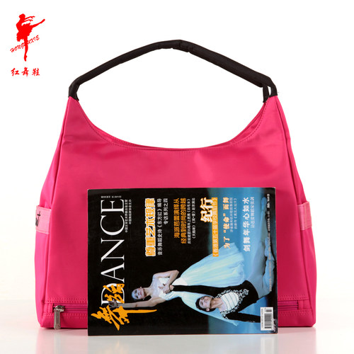 速发红舞刺时尚鞋绣舞人舞蹈大拉丁瑜伽包健身挎包广场舞拎包