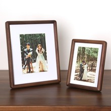 速发大相框挂墙高级感免打孔钉6寸创意组合照片墙婚纱照全家福10