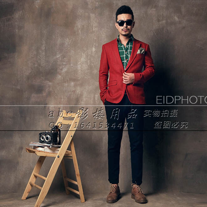 速发新款影楼染题摄影画照背景布淘宝网店高端服饰背景扎主婚纱油