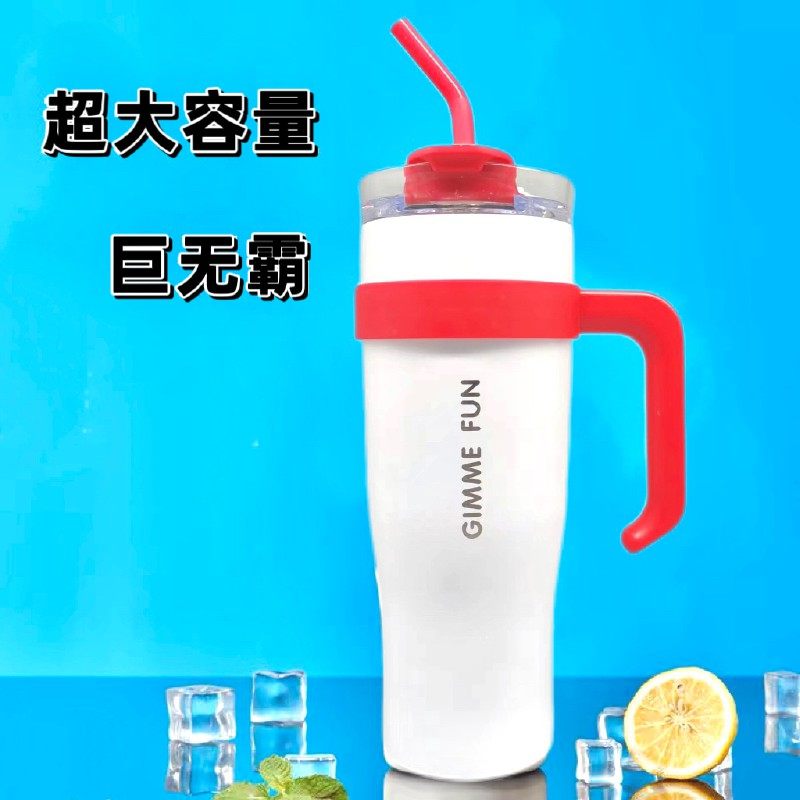 Gimmefun叽咪欢儿童保温杯316食品级不锈钢智能显温宝宝吸管水壶,婴童用品,儿童水杯,淘宝优惠券,粉丝福利购,淘宝优惠卷