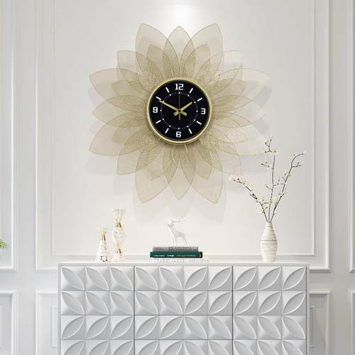 钟表挂钟客厅创意现代简约装饰时钟个性家用时尚艺术北欧轻奢挂表