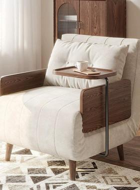 实木沙发床客厅复古可折叠两用小户型新款阳台单双人多功能沙发床