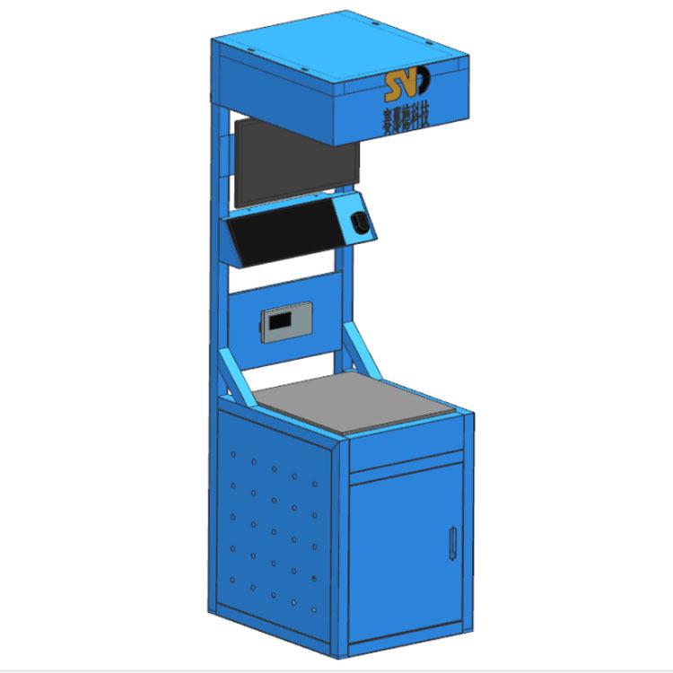 物流快递电商包裹纸箱对接智能称重扫码一体机自动拍照计件小快手