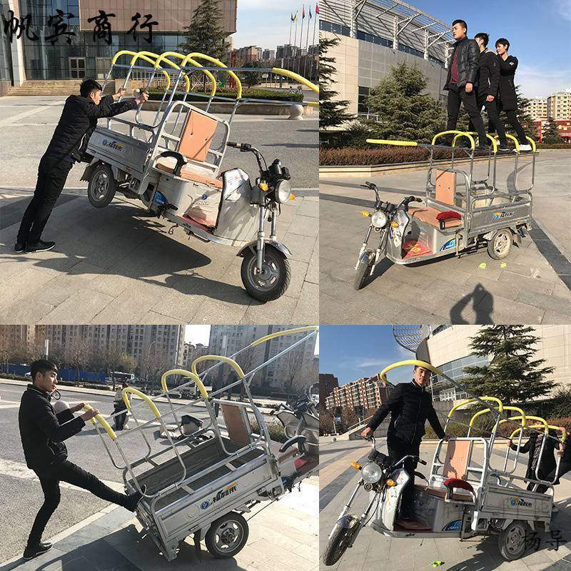 电动三轮车车棚遮雨棚挡雨蓬骨架架子全封闭三轮车雨棚车篷