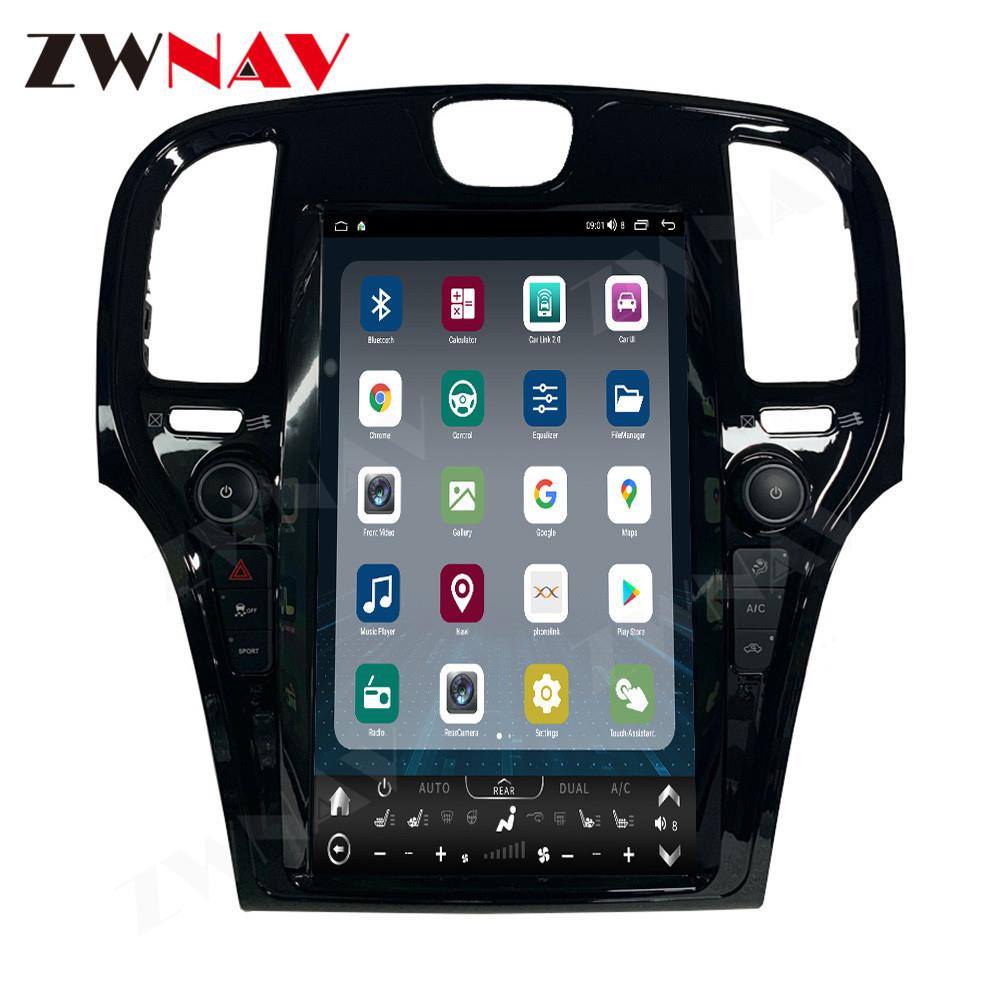 适用13-19款克莱斯勒300C300S导航多媒体13.6寸安卓竖屏智能