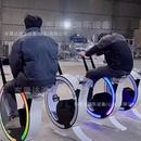 网红独轮车竞技骑行比赛发电单车户外动感单车脚踏无动力自行车