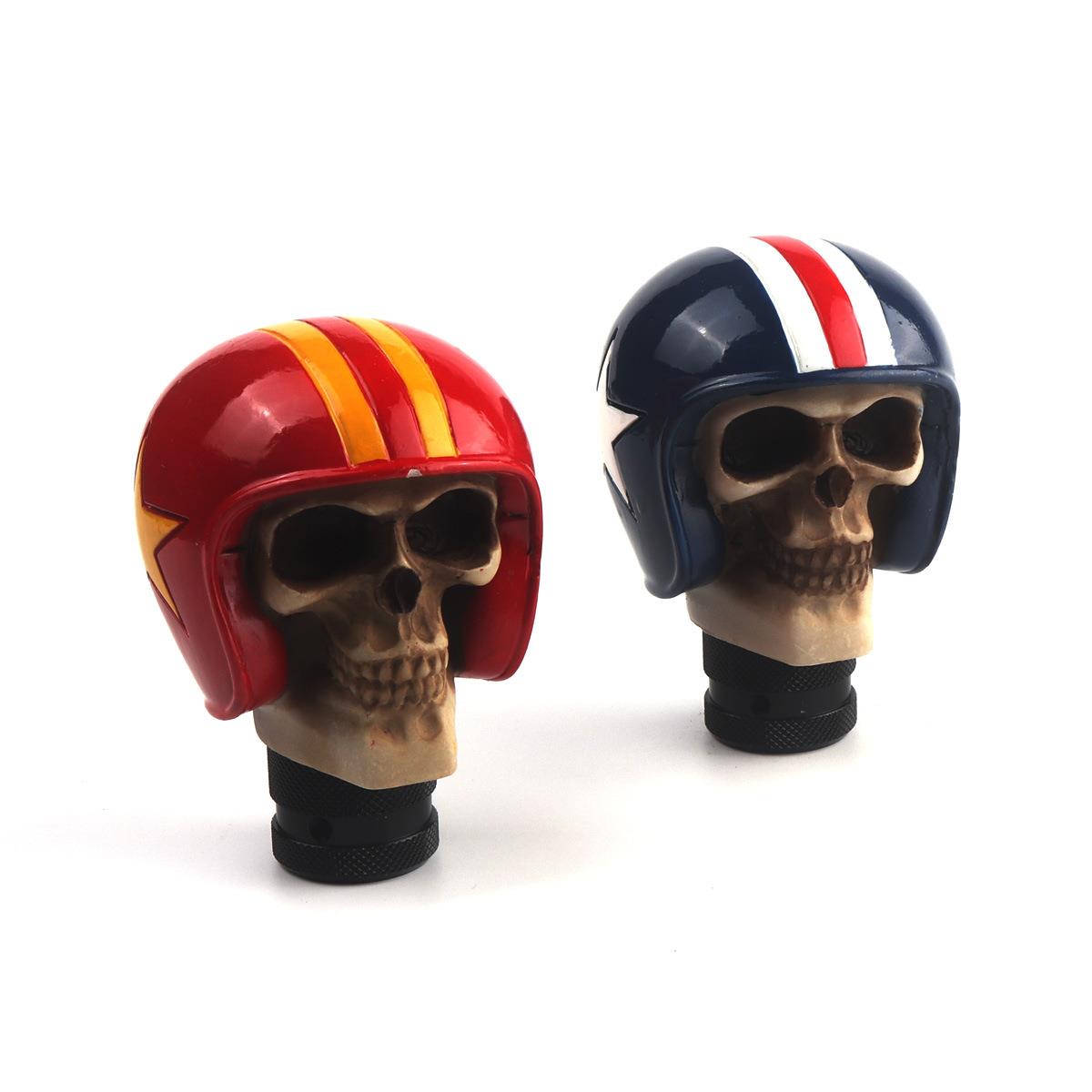 汽车改装魔鬼骑士手动排挡头通用档把头骷髅头排挡头个性改装波棍