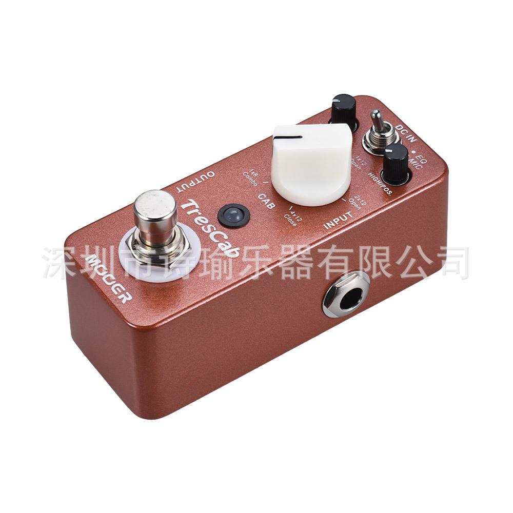 MOOERMTC1-Trescab高品质数字驾驶室模拟踏板吉他效果踏板
