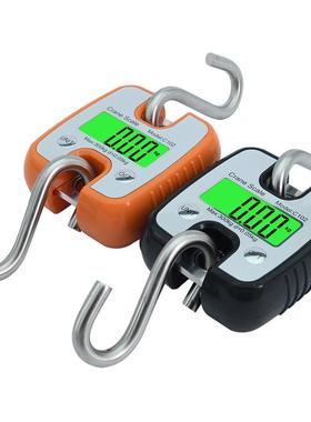 新款工业电子秤300kg手提电子吊称行车便携挂钩吊磅