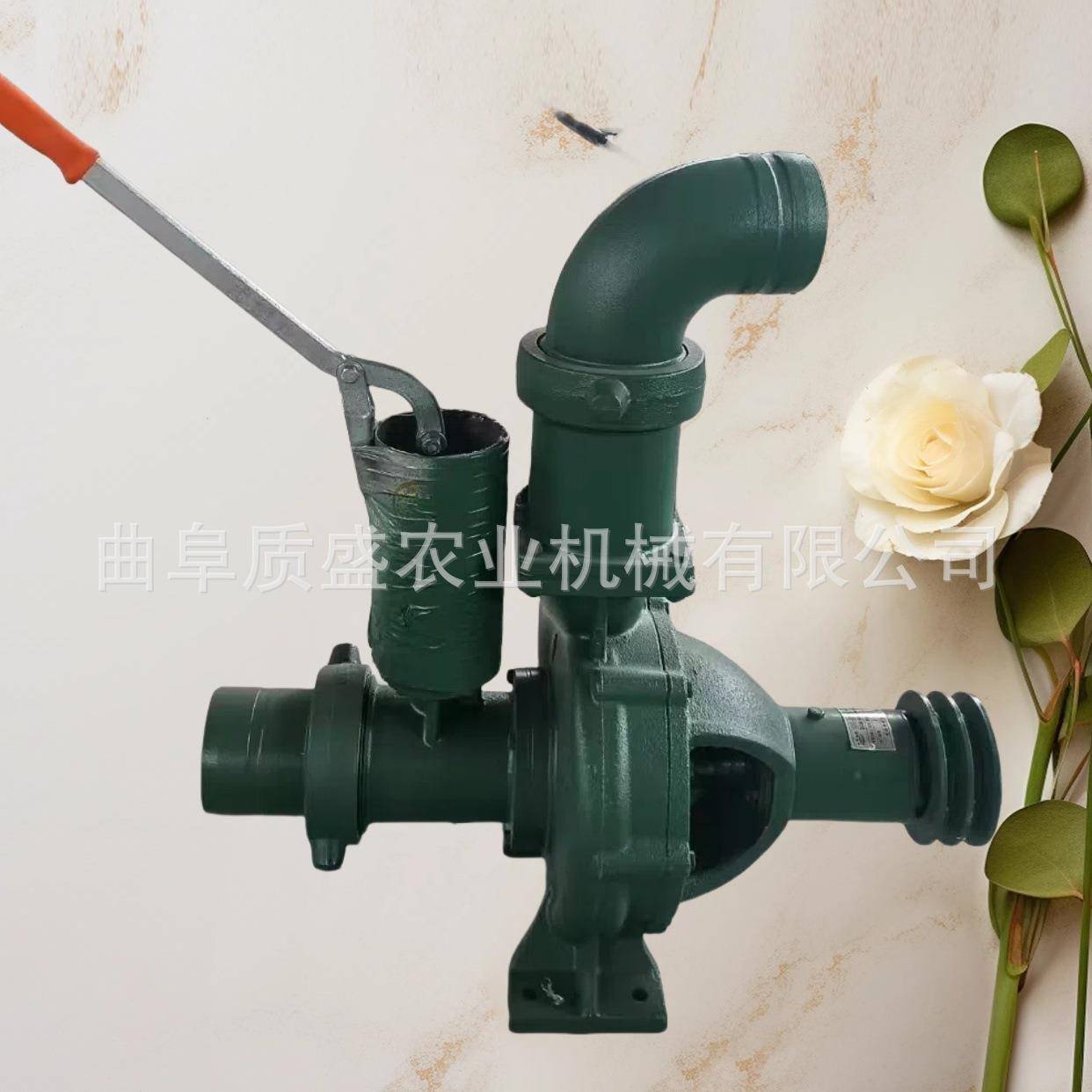 4寸高扬程倒水排污防洪排涝倒水泵全铜浇地机拖车款柴油抽水机