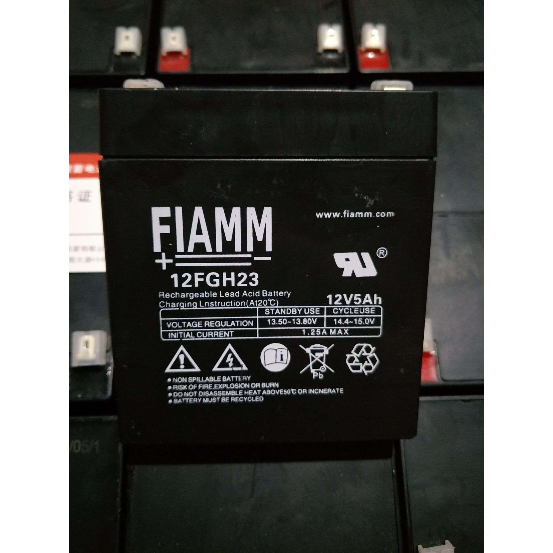 FIAMM非凡蓄电池12FGH23 12VH电力