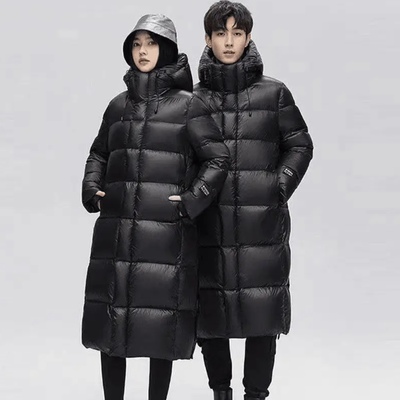 黑金系列明星同款羽绒服秋冬款鸭绒外套男女同款F5