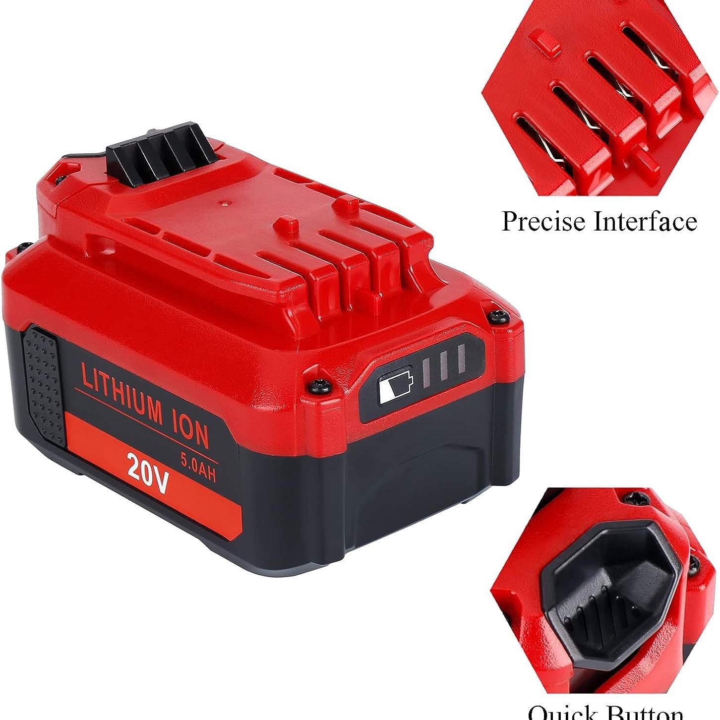 替代Craftsman工匠电池CMCB202 CMCB204 20V手电钻电扳手电动工具