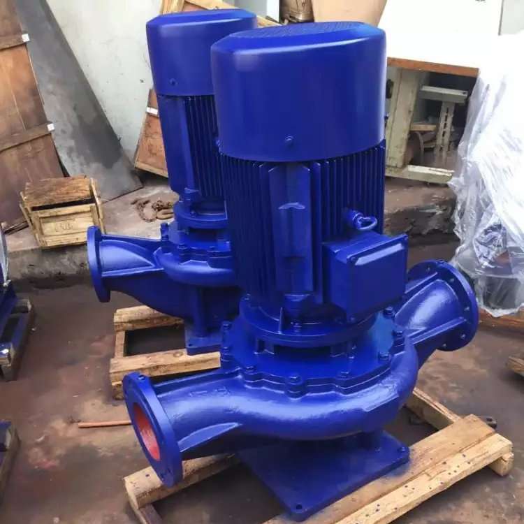 立式管道离心泵 80SG50-30增压冷热水循环泵 3寸锅炉耐高温管道泵