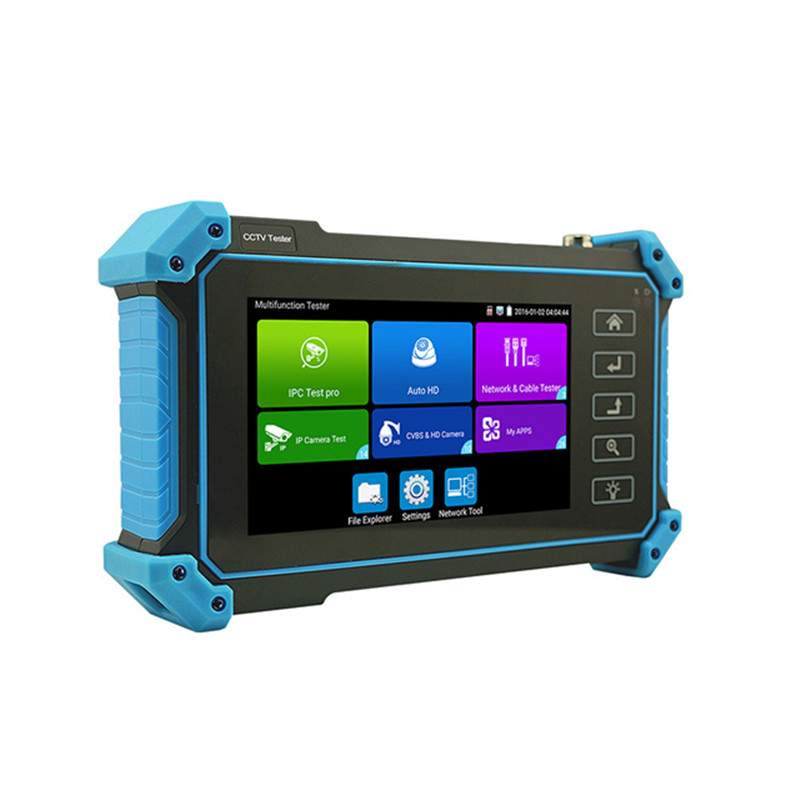 英文多语言WANGLU IPC-5100Plus  CCTV Tester HDMI VGA IN POE