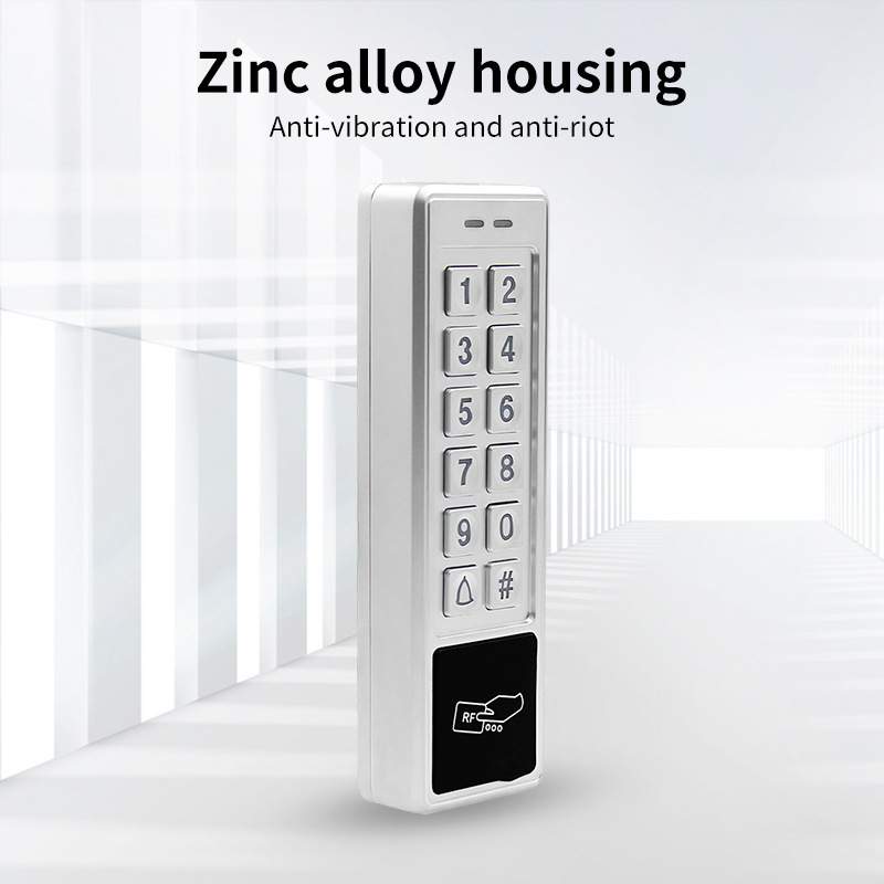 窄长条形ID刷卡密码门禁一体机 电子锁控制器刷卡读头门禁系统