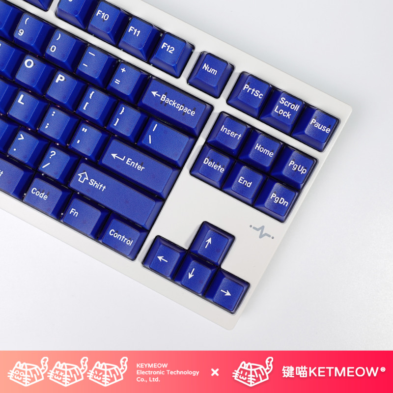 键喵原厂高度二色注塑透光键帽