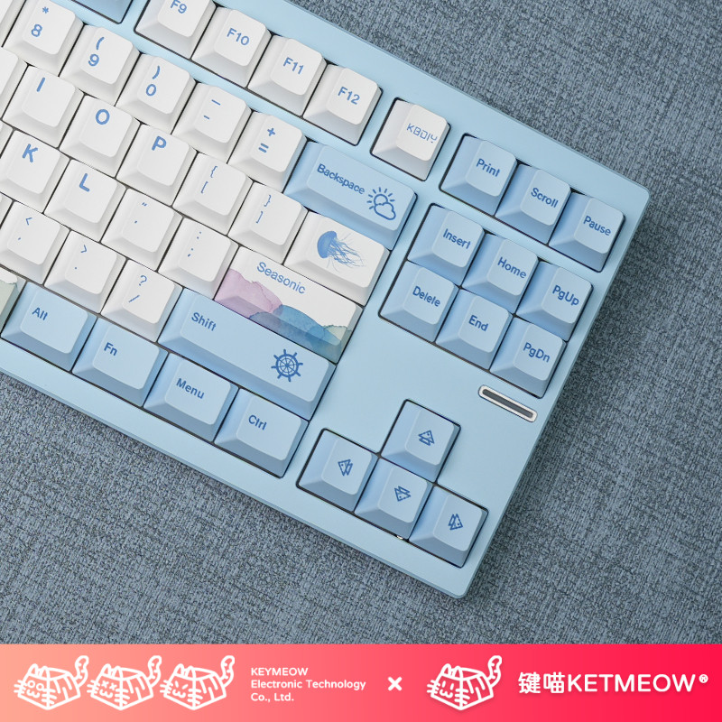 键喵海韵主题简约机械键盘键帽