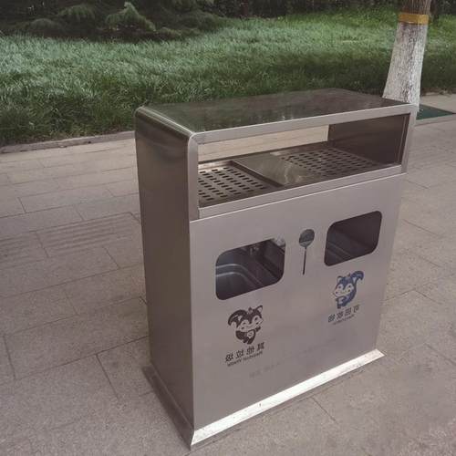户外垃圾桶大号环卫不锈钢果皮箱室外小区街道多分类收纳垃圾箱