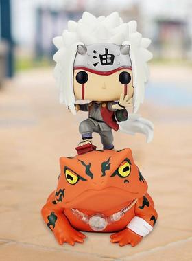 Naruto Anime Figure Mini Action Figurine Jiraiya Toad Vinyl
