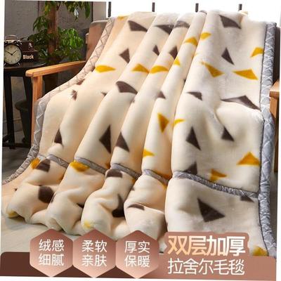winter double layer thick blanket Cobertor quilt cover warm1