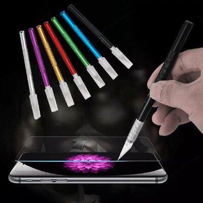 2022 Portable Non-Slip Metal Scalpel Knife Tools Kit Cutter