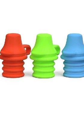 E5BB Silicone Bottle Tops Spout Leakproof Beer Champagne