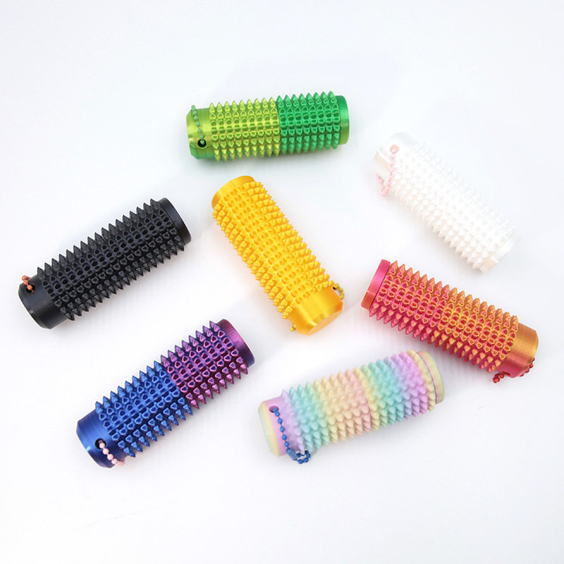 3D打印玩具轴承旋转Little Ouchies Pain Fidget便携疼痛刺激解压
