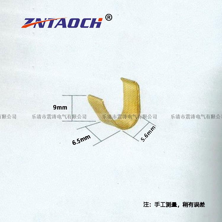 压扣接线端459D并459D线铜扣型线夹U型扣线中间接C线端子2000子只