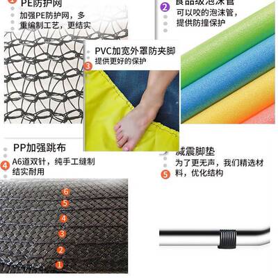 儿童蹦蹦跳床室内用1.2米床蹭床宝宝玩具带蹭护栏健1.2米直身家运